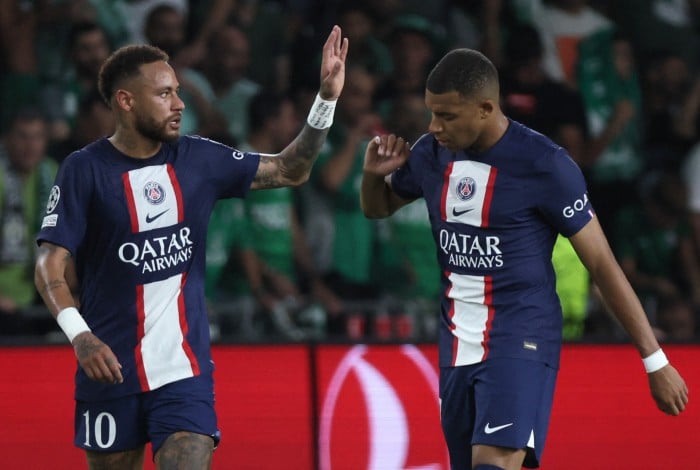 Neymar e Mbappé teriam conflitos no PSG