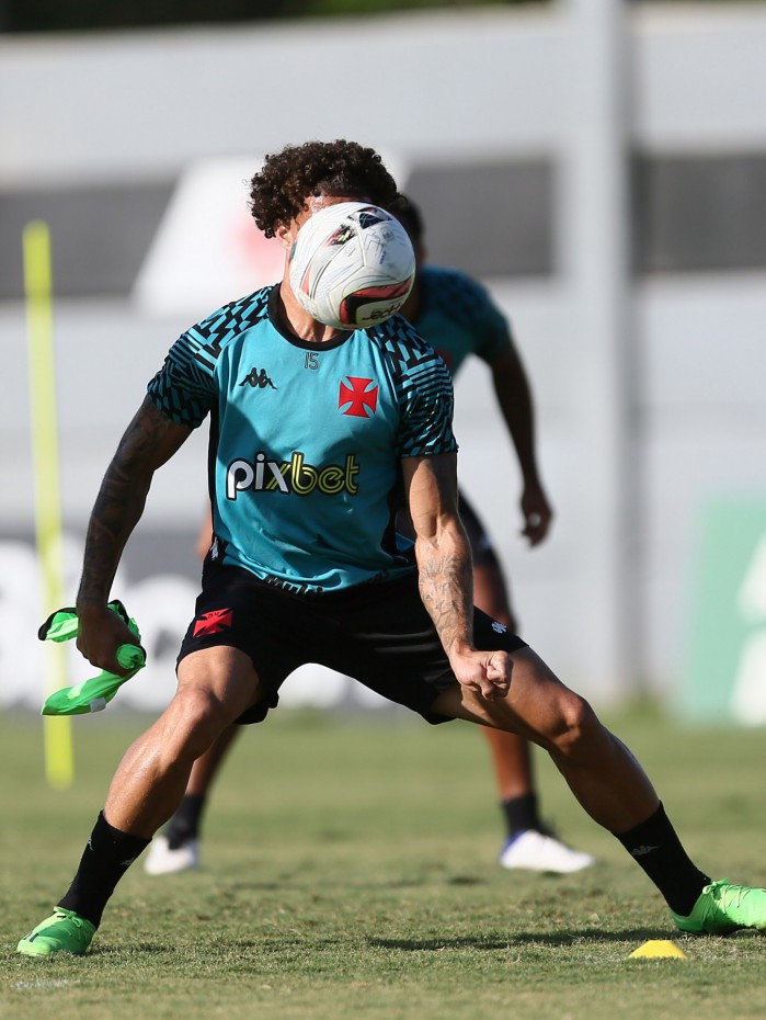 Figueiredo no treino do Vasco da Gama no CT Moacyr Barbosa na Cidade de Deus em 07 de setembro de 2022 