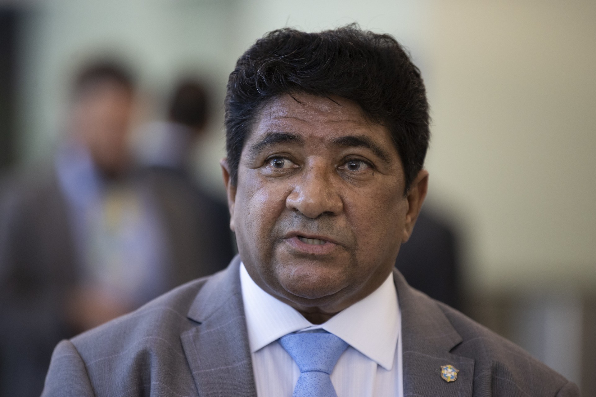 Presidente da CBF Ednaldo Rodrigues