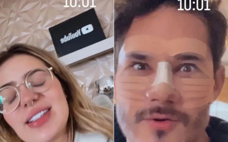 Viih Tube mostra evolução de Eliezer no pós operatório: 'ele está aqui superbem'