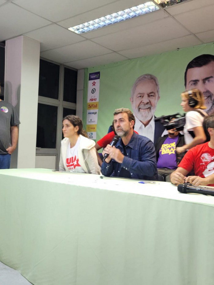 Marcelo Freixo ficou em segundo lugar durante as votações para governador do Rio