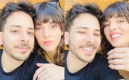 Júnior Lima posta vídeo com a esposa Monica Benini em homenagem ao seu aniversário