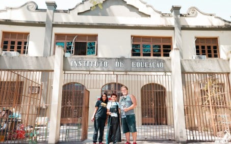 Mural artístico no Instituto Rangel Pestana será inaugurado nesta terça