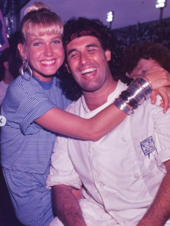 Xuxa homenageia Sérgio Mallandro