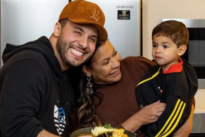 Murilo Huff, Ruth Moreira e Léo 