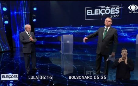 Imprensa internacional repercute primeiro debate entre Lula e Bolsonaro pelo 2º turno