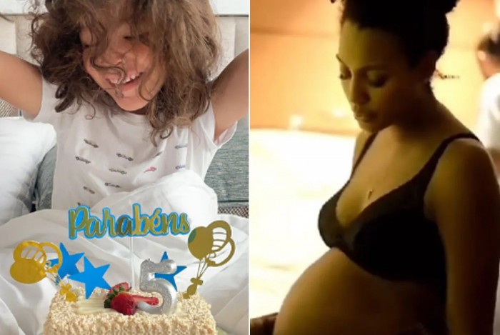 Nas redes sociais, Sheron Menezzes comemora 5 anos de idade do filho, Benjamin