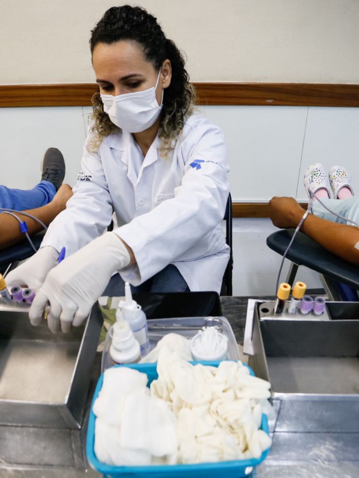 Campanha de doação começou às 10h no Hospital Lourenço Jorge e segui até às 17h