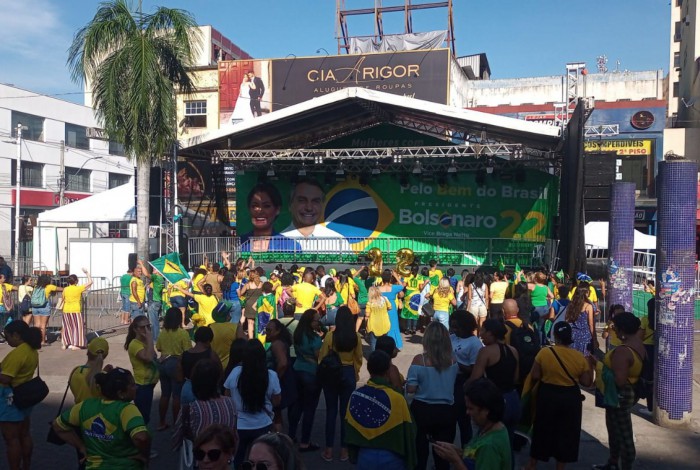 Michelle Bolsonaro participou, nesta quinta (20), de uma série de eventos no Rio de Janeiro
