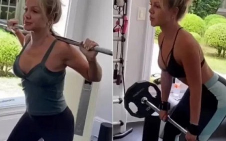 Na reta final dos 49 anos, Eliana causa inveja com disposição e corpo em forma