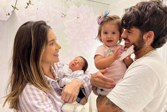 Virgínia Fonseca posa com a família ao comemorar pelos 40 milhões de seguidores na internet