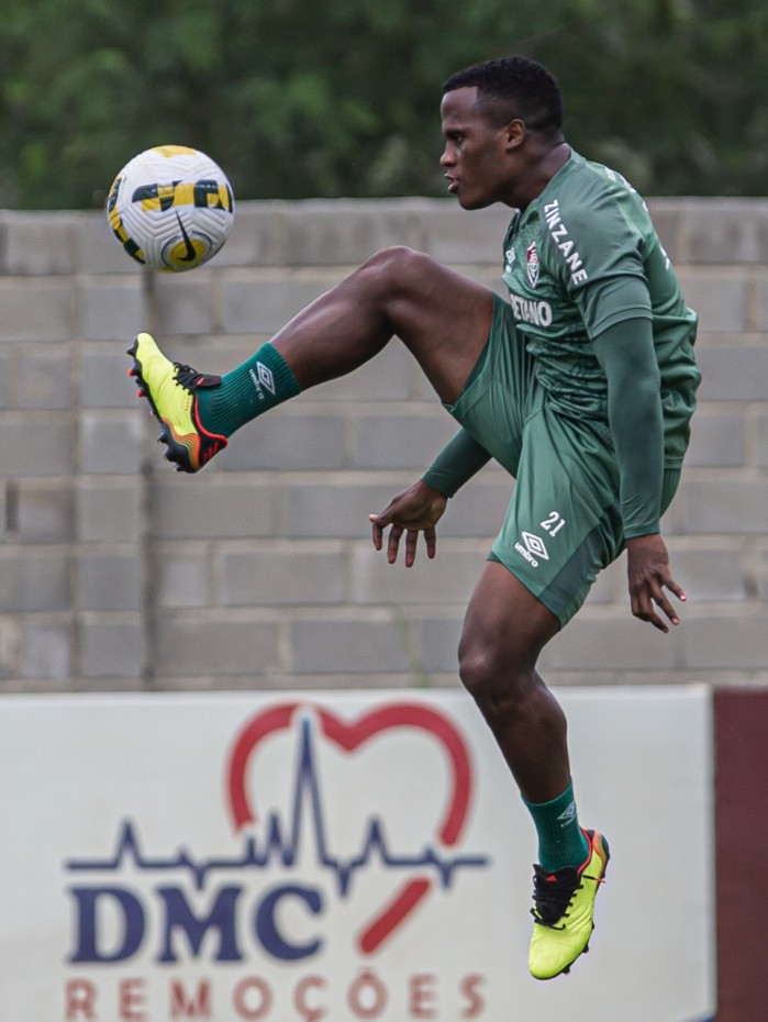 Rio de Janeiro - 21/10/2022 - Ct Carlos Castilho. Jhon Arias
Fluminense treina esta manhã no CT Carlos Castilho.
FOTO: MARCELO GONÇALVES / FLUMINENSE F.C.
.
IMPORTANTE: Imagem destinada a uso institucional e divulgação, seu
uso comercial está vetado incondicionalmente por seu autor e o
Fluminense Football Club.É obrigatório mencionar o nome do autor ou
usar a imagem.
.
IMPORTANT: Image intended for institutional use and distribution.
Commercial use is prohibited unconditionally by its author and
Fluminense Football Club. It is mandatory to mention the name of the
author or use the image.
.
IMPORTANTE: Imágen para uso solamente institucional y distribuición. El
uso comercial es prohibido por su autor y por el Fluminense FootballClub. 
És mandatório mencionar el nombre del autor ao usar el imágen.