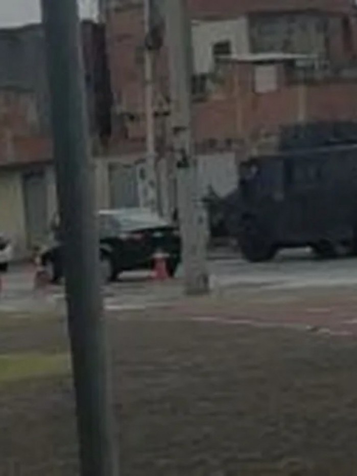 Blindado em Manguinhos