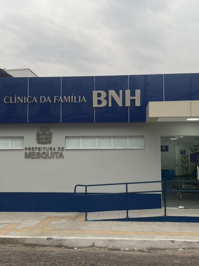Mesquita inaugurou Cl&iacute;nica da Fam&iacute;lia BNH