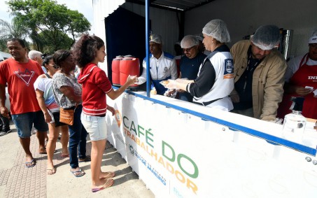 Nova Iguaçu recebeu projeto 'Café do Trabalhador' nesta semana