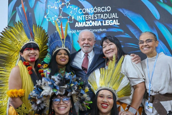 Lula se reuniu com lideranças indígenas na COP-27