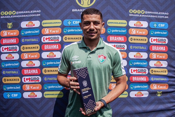 André foi eleito o melhor volante do Campeonato Brasileiro em 2022
