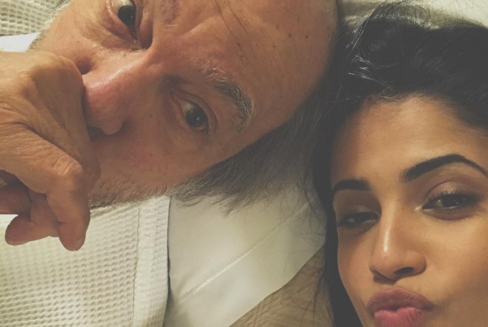 Erasmo Carlos e Fernanda Esteves