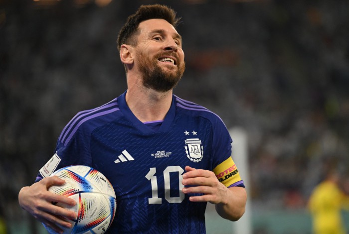 Messi é o capitão da seleção argentina