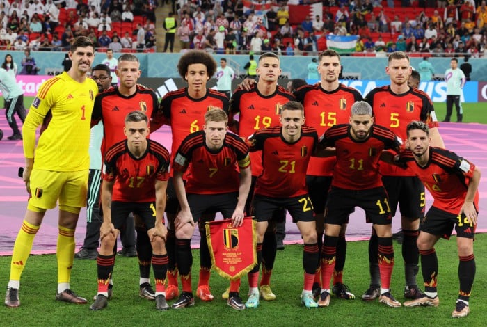 Elenco da Bélgica na Copa do Mundo