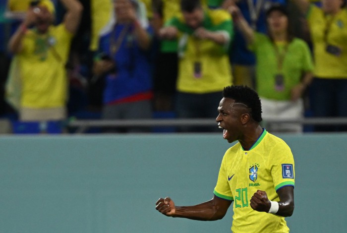 Vinicius Júnior abriu a porteira na goleada da Seleção Brasileira sobre a Coreia do Sul por 4 a 1