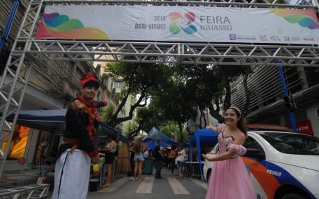 Feira Iguassú levou clima de Natal a cidade neste fim de semana