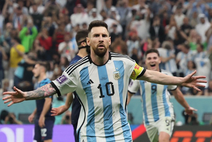 Messi é o maior artilheiro da história da Albiceleste em Copas do Mundo