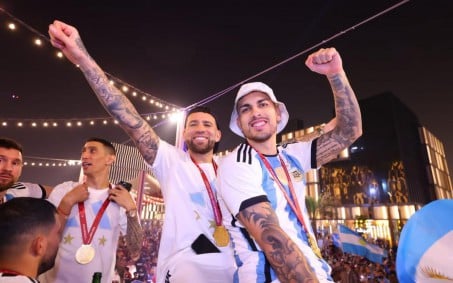 Delegação da Argentina deixa o Catar e embarca rumo a Buenos Aires