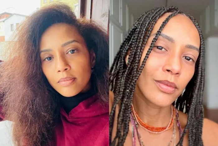 Taís Araujo muda visual e aposta em tranças