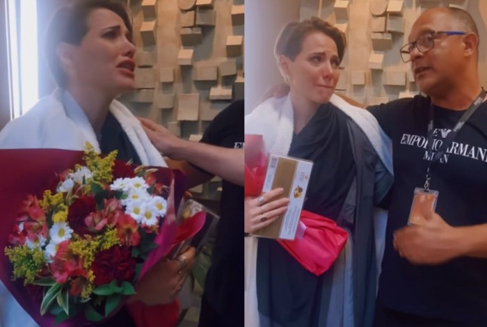 Emocionada, Letícia Colin se despediu do elenco e equipe de 'Todas as Flores'