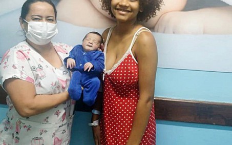 Primeiro bebê iguaçuano nascido em 2023 foi um menino