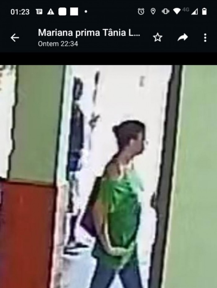 Imagens de c&acirc;meras mostraram Tanea embarcando em &ocirc;nibus na Rodovi&aacute;ria Monsenhor Ernesto Juchli, em Engenheiro Paulo de Fontin, no Centro Sul Fluminense, na tarde do &uacute;ltimo s&aacute;bado   