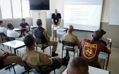 Guardas Municipais recebem treinamento para capacitação em primeiros socorros