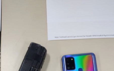 PM prende homem suspeito de roubo no Centro