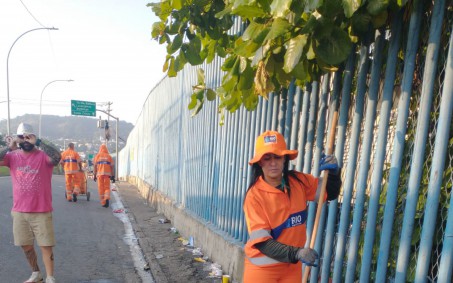 Comlurb prepara operação especial para ensaios técnicos na Sapucaí 
