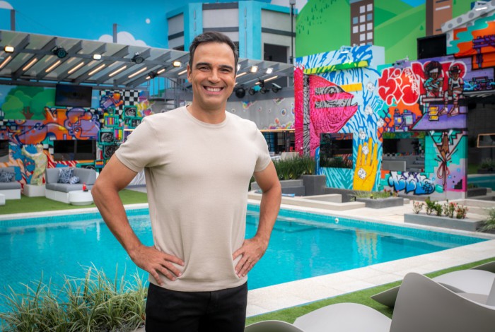 Tadeu Schmidt é o apresentador do 'BBB 23'