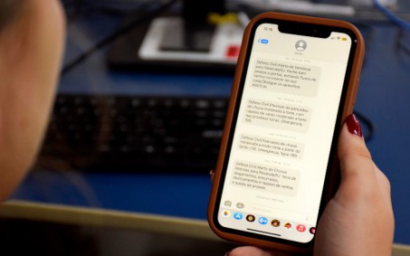 Segundo Defesa Civil, 94% da população não se cadastrou no SMS de alerta