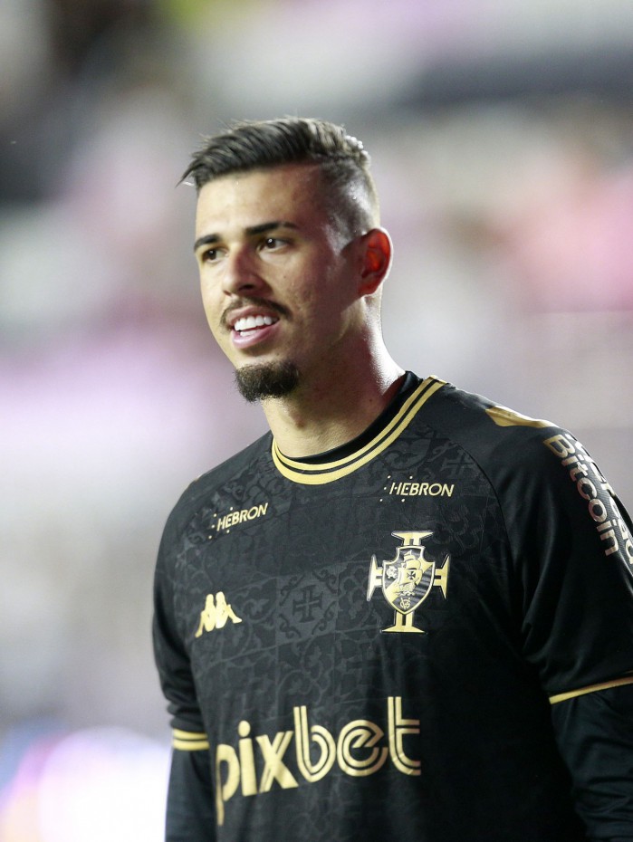 Goleiro Ivan. Lance da partida amistosa entre Vasco da Gama x Inter Miami nos arredores do Estadio DRV PNK Stadium em em Fort Lauderdale, Florida em 21 de janeiro de 2023. Foto: Daniel RAMALHO/VASCO