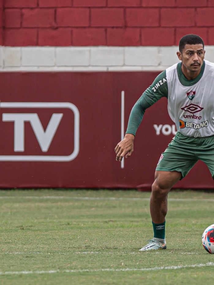 André - Rio de Janeiro - 20/01/2023 - Ct Carlos Castilho.
Fluminense treina nesta manhã no CT Carlos Castilho.
FOTO: MARCELO GONÇALVES / FLUMINENSE F.C.
.
IMPORTANTE: Imagem destinada a uso institucional e divulgação, seu
uso comercial está vetado incondicionalmente por seu autor e o
Fluminense Football Club.É obrigatório mencionar o nome do autor ou
usar a imagem.
.
IMPORTANT: Image intended for institutional use and distribution.
Commercial use is prohibited unconditionally by its author and
Fluminense Football Club. It is mandatory to mention the name of the
author or use the image.
.
IMPORTANTE: Imágen para uso solamente institucional y distribuición. El
uso comercial es prohibido por su autor y por el Fluminense FootballClub.
És mandatório mencionar el nombre del autor ao usar el imágen.