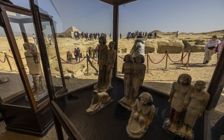 Egito descobre quatro tumbas de faraós e uma múmia de mais de quatro mil anos