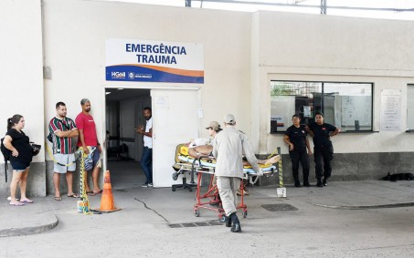 Hospital da Posse teve ano marcado por aumento no número de vítimas de acidentes de moto