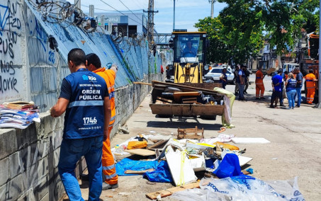 SEOP apreende mais de mil itens nas ações de ordenamento urbano