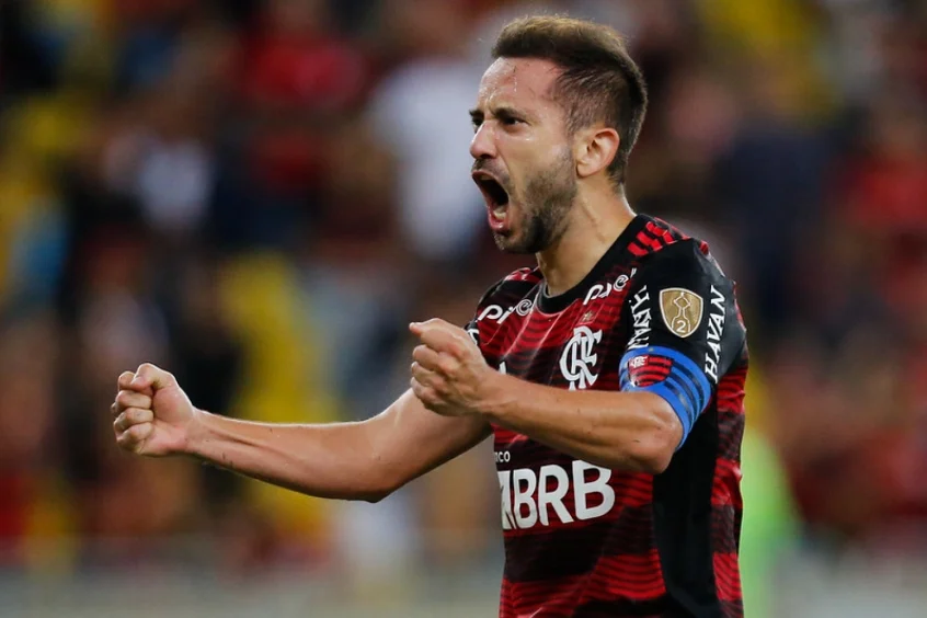 Everton Ribeiro conquistou 11 títulos com a camisa do Flamengo