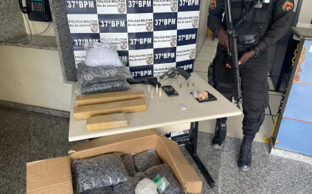 PM prende casal por tráfico de drogas em Porto Real