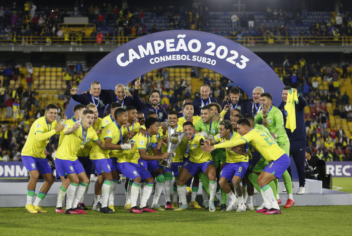 Seleção Brasileira é campeão do Sul-Americano Sub-20 2023