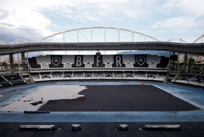 Mudanças no gramado do Nilton Santos devem ser finalizadas em abril