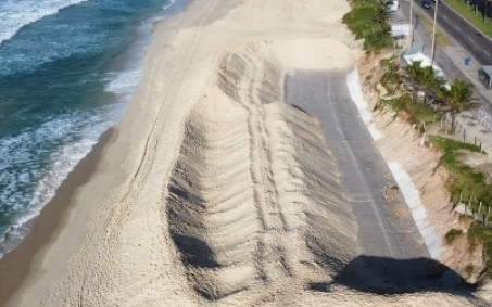 Entidades se manifestam em defesa da recuperação da orla da Barra da Tijuca