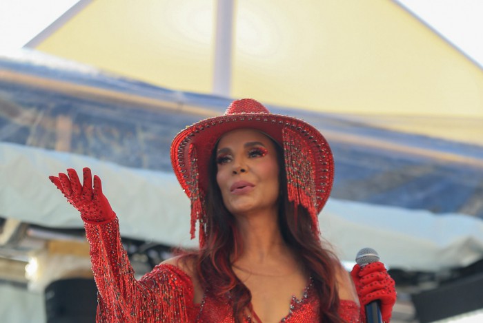 Ivete Sangalo comandou o Trio Pipoca no Carnaval de Salvador 