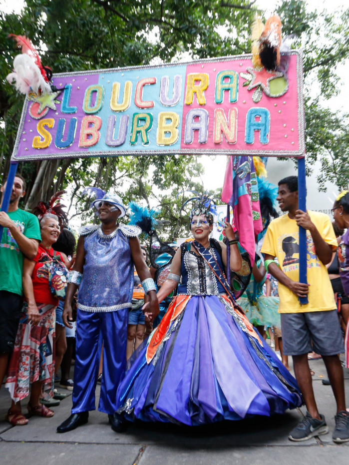 Bloco Loucura Suburbana já desfila há 22 anos - Divulgação / Edu Kapps / SMS Rio
