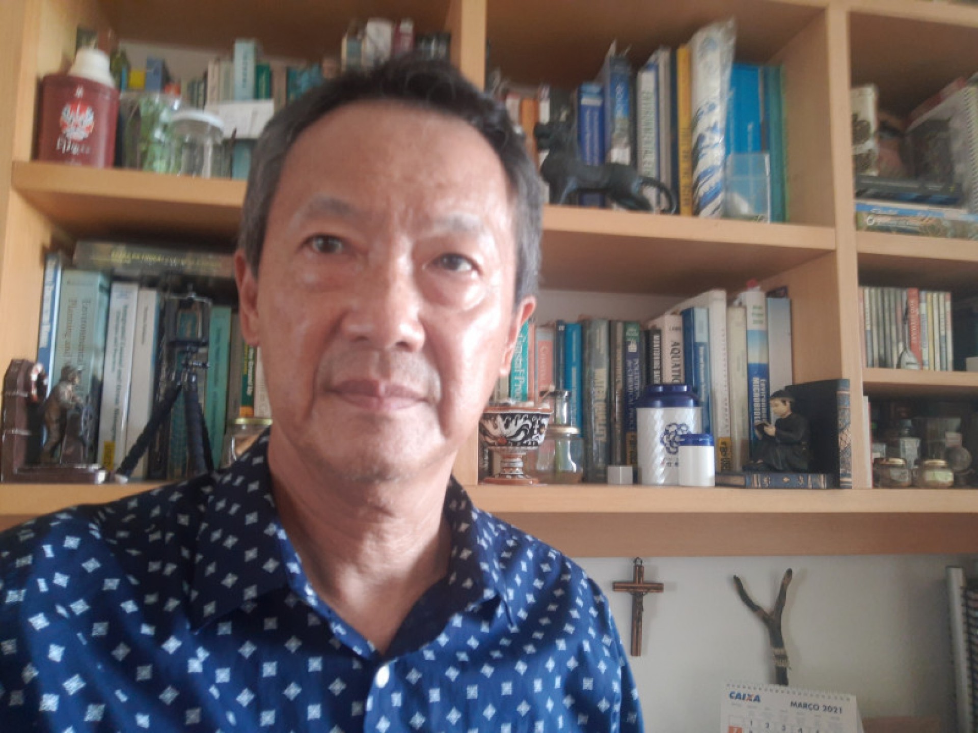 O engenheiro David Zee nega que esteja usando concreto na praia da Barra da Tijuca - Divulgação